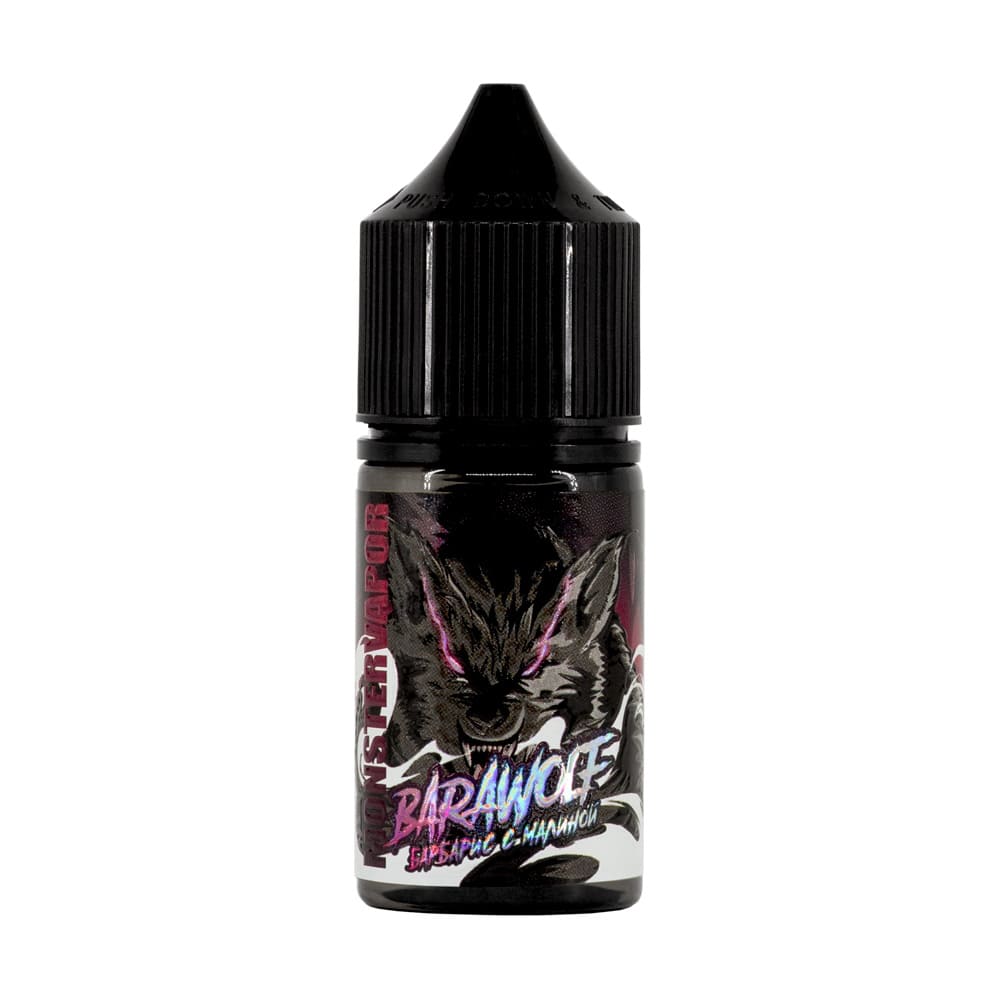 Жидкость MONSTERVAPOR Salt 30мл - Barawolf (Барбарис с малиной) (20 Ultra) Жидкость MONSTERVAPOR Salt 30мл - Barawolf (Барбарис с малиной) (20 Ultra)