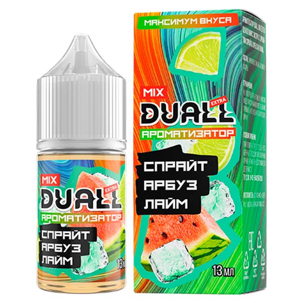 Ароматизатор Duall Mix 13мл - Спрайт арбуз лайм Ароматизатор Duall Mix 13мл - Спрайт арбуз лайм