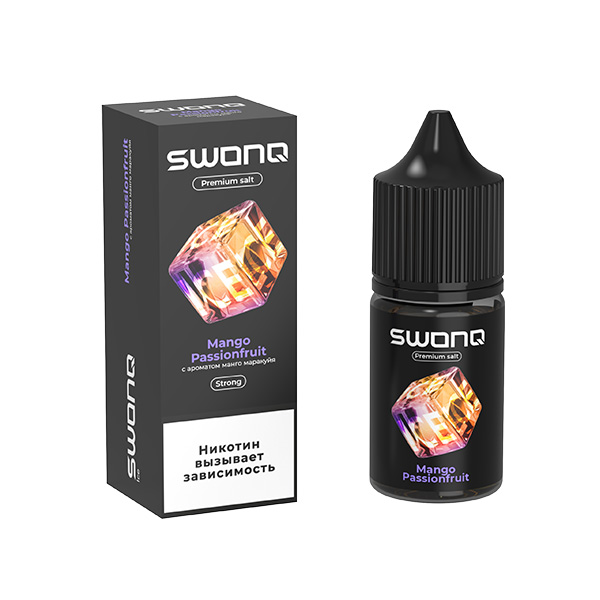 Жидкость SWONQ ICE Salt - Mango Passionfruit (Манго Маракуйя) 30мл (20 Strong) Жидкость SWONQ ICE Salt - Mango Passionfruit (Манго Маракуйя) 30мл (20 Strong)