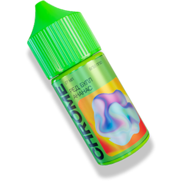 Жидкость Chrome Sour Salt 27мл - Рэдбулл Ананас (20mg) Жидкость Chrome Sour Salt 27мл - Рэдбулл Ананас (20mg)