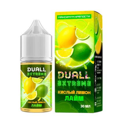 Жидкость DUALL EXTREME Salt - Кислый Лимон Лайм 30мл (Hard)