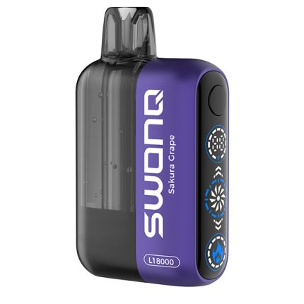 Одноразовая ЭС SWONQ L18000 - Sakura Grape (Сакура Виноград)