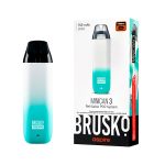 Brusko Minican 3 Pod 700mAh (Бирюзово-белый градиент)