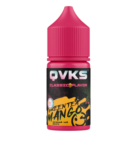 Ароматизатор QVKS CLASSIC 15мл - Зеленый Чай Манго