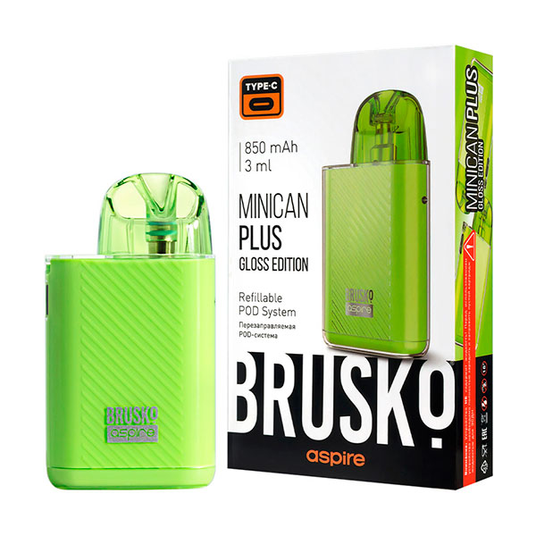 Brusko Minican Plus Gloss Edition 850mAh (Светло-зеленый) Brusko Minican Plus Gloss Edition 850mAh (Светло-зеленый)