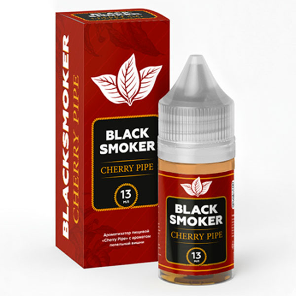 Ароматизатор BLACK SMOKER 13мл - CHERRY Pipe (с ароматом пепельной вишни) Ароматизатор BLACK SMOKER 13мл - CHERRY Pipe (с ароматом пепельной вишни)