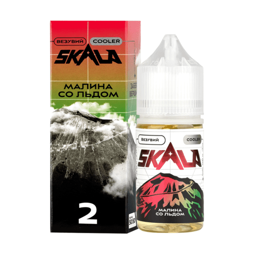 Жидкость SKALA Salt - Везувий (Малина со льдом) 30мл (20mg) Жидкость SKALA Salt - Везувий (Малина со льдом) 30мл (20mg)