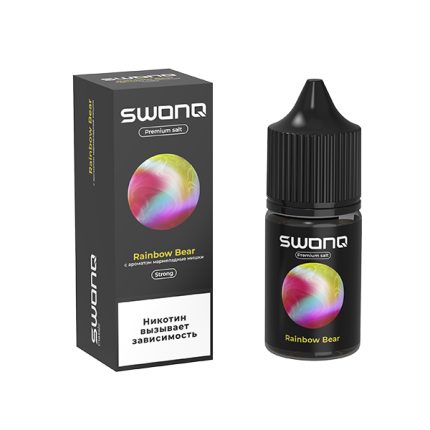 Жидкость SWONQ Salt - Rainbow Bear (Мармеладные Мишки) 30мл (20 Strong)