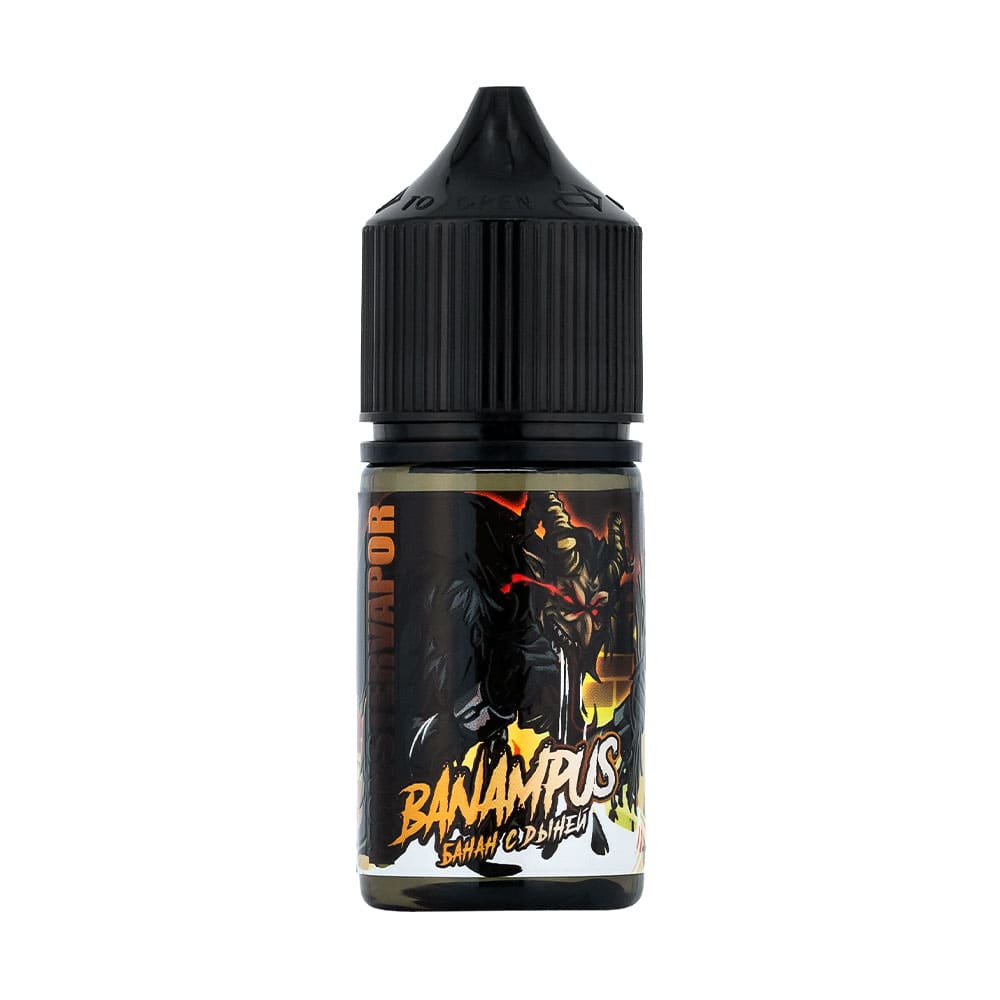 Жидкость MONSTERVAPOR Salt 30мл - Banampus (Банан с дыней) (20 Ultra) Жидкость MONSTERVAPOR Salt 30мл - Banampus (Банан с дыней) (20 Ultra)