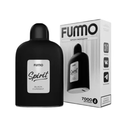Одноразовая ЭС Fummo Spirit 7000 - Черная Смородина (М)
