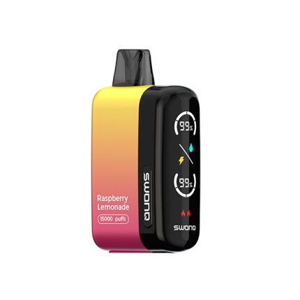 Одноразовая ЭС SWONQ B15000 - Raspberry Lemonade (Малиновый Лимонад)