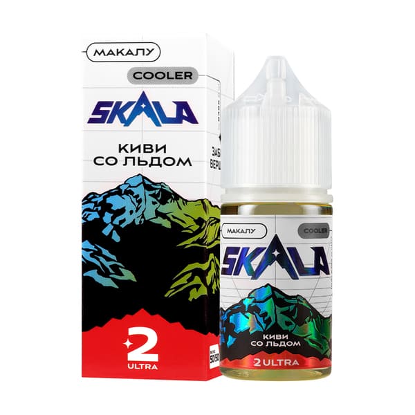 Жидкость SKALA Salt - Макалу (Киви со льдом) 30мл (20 ultra) Жидкость SKALA Salt - Макалу (Киви со льдом) 30мл (20 ultra)