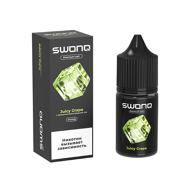 Жидкость SWONQ ICE Salt - Juicy Grape (Виноградный Сок) 30мл (20 Strong) Жидкость SWONQ ICE Salt - Juicy Grape (Виноградный Сок) 30мл (20 Strong)