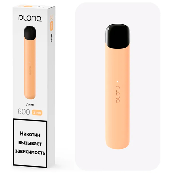 Одноразовая ЭС PLONQ ALPHA 600 - Дыня (М) Одноразовая ЭС PLONQ ALPHA 600 - Дыня (М)