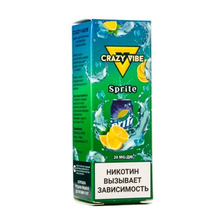 Жидкость Crazy Vibe Salt - Спрайт 30мл (20mg)