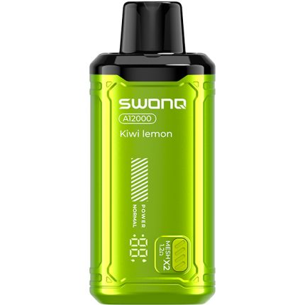 Одноразовая ЭС SWONQ A12000 - Kiwi Lemon (Киви Лимон)