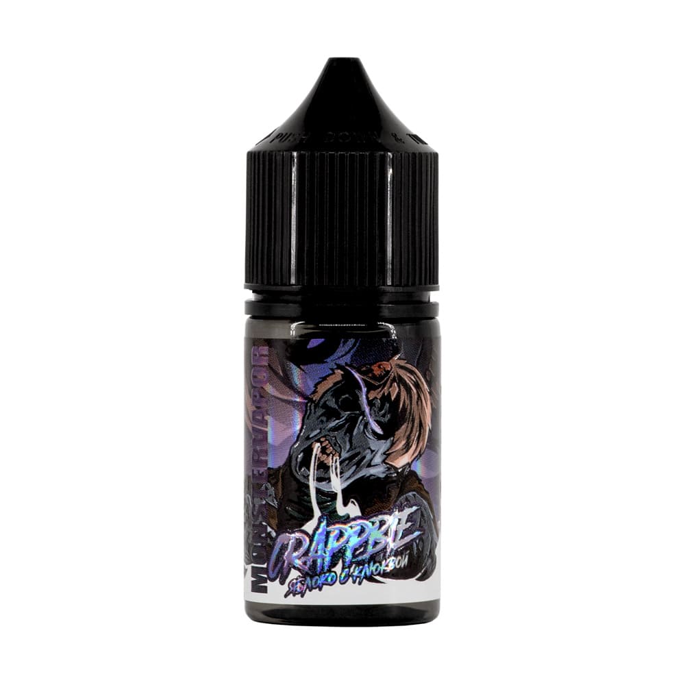 Жидкость MONSTERVAPOR Salt 30мл - Crappbie (Яблоко с клюквой) (20mg) (М) Жидкость MONSTERVAPOR Salt 30мл - Crappbie (Яблоко с клюквой) (20mg) (М)