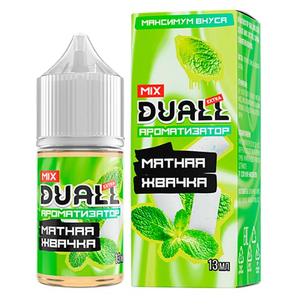 Ароматизатор Duall Mix 13мл - Мятная жвачка Ароматизатор Duall Mix 13мл - Мятная жвачка