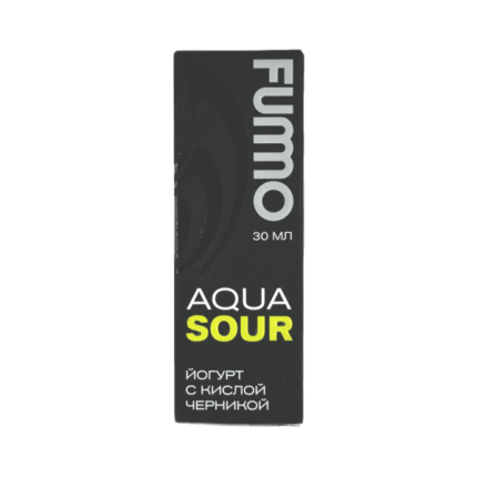 Жидкость FUMMO AQUA Sour -  Йогурт с Кислой Черникой 30мл (20mg)