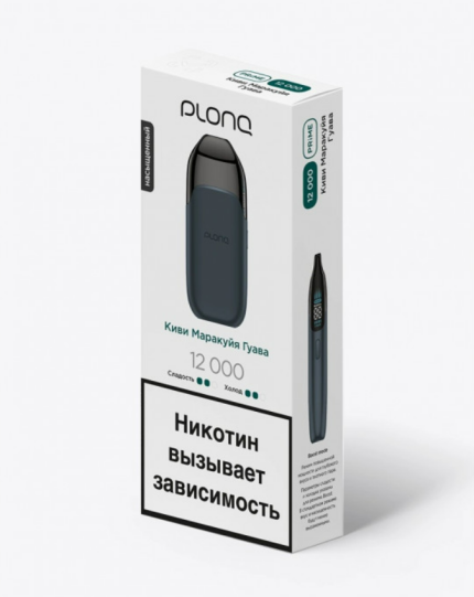 Одноразовая ЭС PLONQ Prime 12000 - Киви Маракуйя Гуава (М)