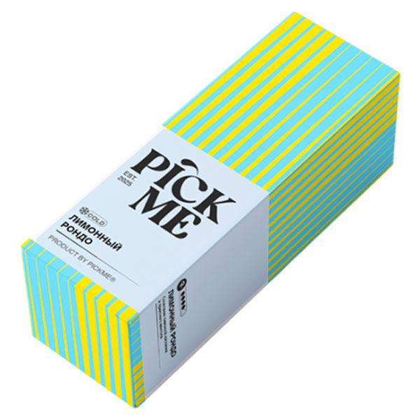 Ароматизатор PickMe Cold 14мл - Лимонный рондо Ароматизатор PickMe Cold 14мл - Лимонный рондо