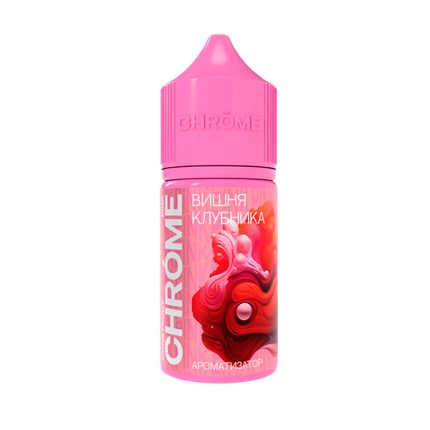 Ароматизатор Chrome Pink 15мл - Вишня Клубника