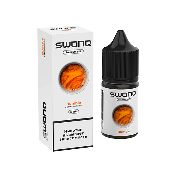 Жидкость SWONQ Classic BREAK Salt - Bumble (Бамбл) 30мл (18mg) Жидкость SWONQ Classic BREAK Salt - Bumble (Бамбл) 30мл (18mg)