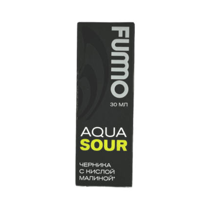 Жидкость FUMMO AQUA Sour - Черника с Кислой Малиной 30мл (20mg)