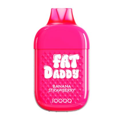 Одноразовая ЭС YCO FAT DADDY 10000 - Strawberry Banana (Клубника банан) (М)