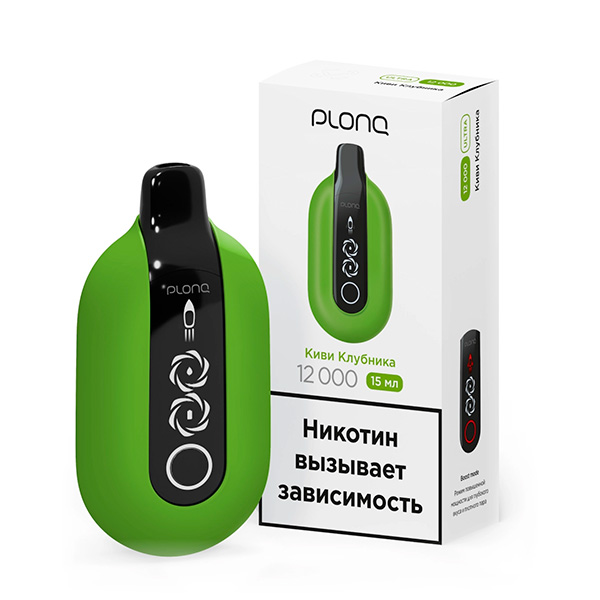 Одноразовая ЭС PLONQ ULTRA 12000 - Киви клубника (М) Одноразовая ЭС PLONQ ULTRA 12000 - Киви клубника (М)