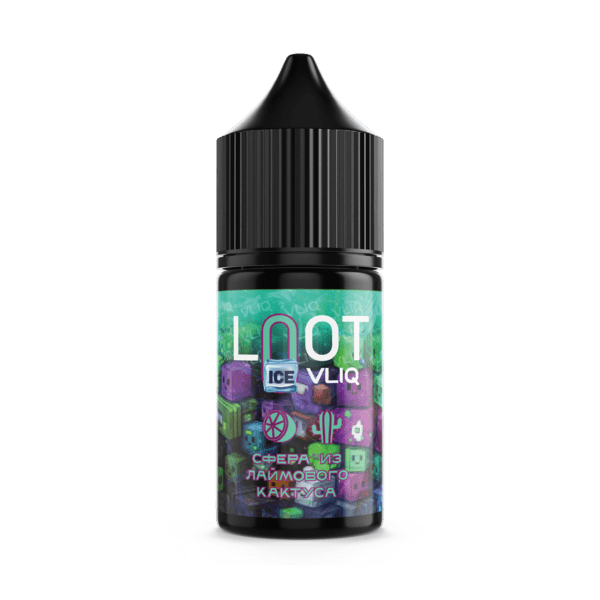 Жидкость Loot ice - Кактус лайм со льдом 10 мл (18mg) (M) Жидкость Loot ice - Кактус лайм со льдом 10 мл (18mg) (M)
