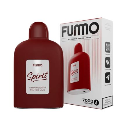 Одноразовая ЭС Fummo Spirit 7000 - Клубника Манго Лайм (М)
