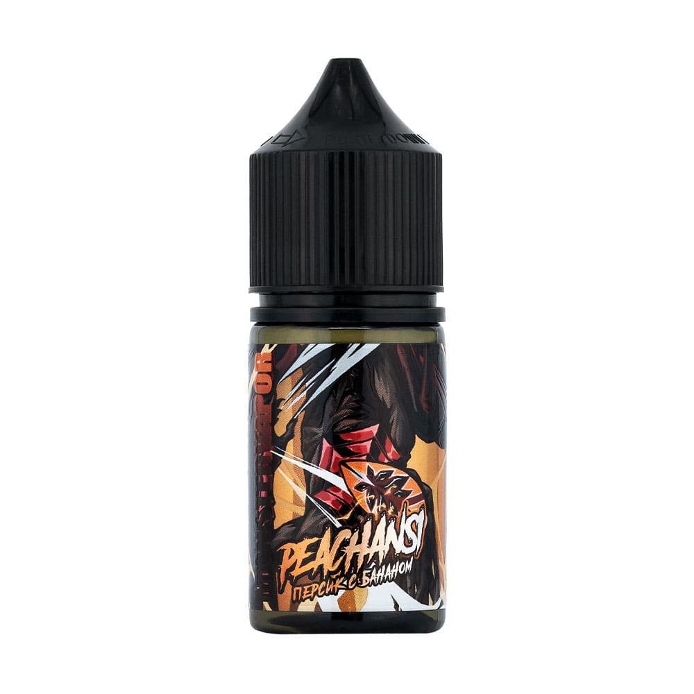 Жидкость MONSTERVAPOR Salt 30мл - Peachansi (Персик с бананом) (20mg) Жидкость MONSTERVAPOR Salt 30мл - Peachansi (Персик с бананом) (20mg)