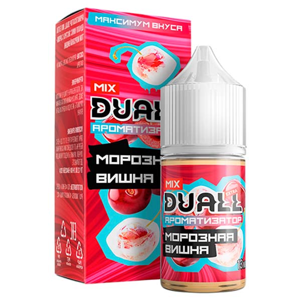 Ароматизатор Duall Mix 13мл - Морозная вишня Ароматизатор Duall Mix 13мл - Морозная вишня