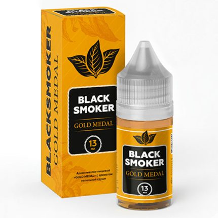 Ароматизатор BLACK SMOKER 13мл - GOLD MEDAL (с ароматом пепельной груши)