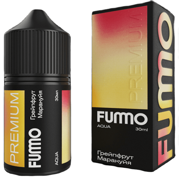 Жидкость FUMMO AQUA - Грейпфрут Маракуйя 30мл (20mg) Жидкость FUMMO AQUA - Грейпфрут Маракуйя 30мл (20mg)