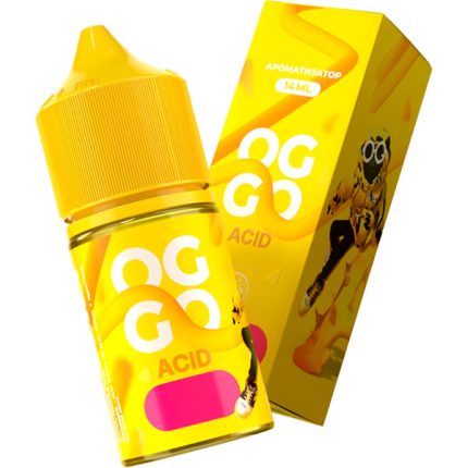Ароматизатор OGGO Acid 14мл - Энергетик с Малиной Кислый