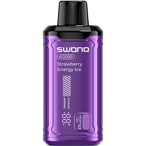 Одноразовая ЭС SWONQ A12000 - Strawberry Energy Ice (Клубничный Энергетик) Одноразовая ЭС SWONQ A12000 - Strawberry Energy Ice (Клубничный Энергетик)