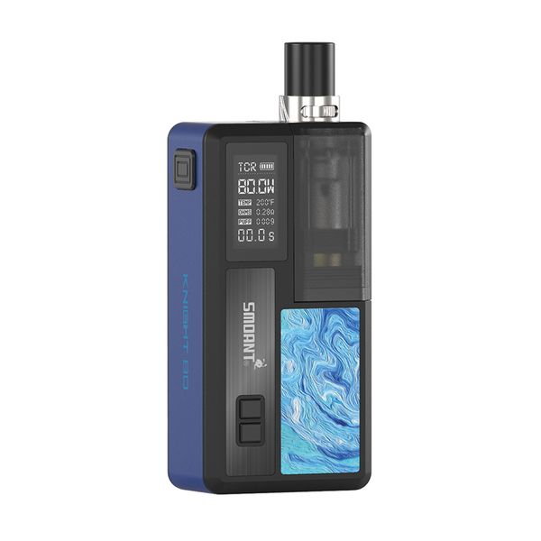 Smoant Knight 80 Pod Kit (Bronze Blue) Smoant Knight 80 Pod Kit (Bronze Blue)