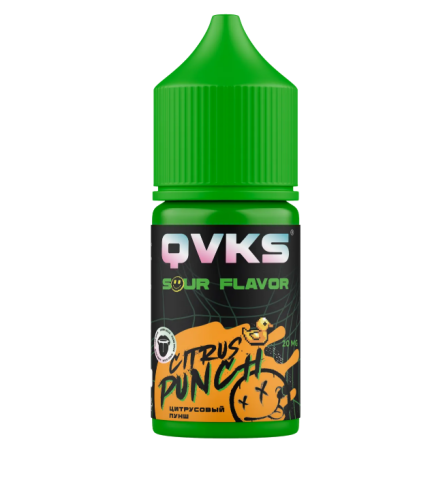 Ароматизатор QVKS SOUR 15мл - Цитрусовый Пунш