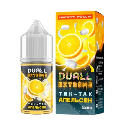 Жидкость DUALL EXTREME Salt - Тик-Так Апельсин 30мл (Hard)