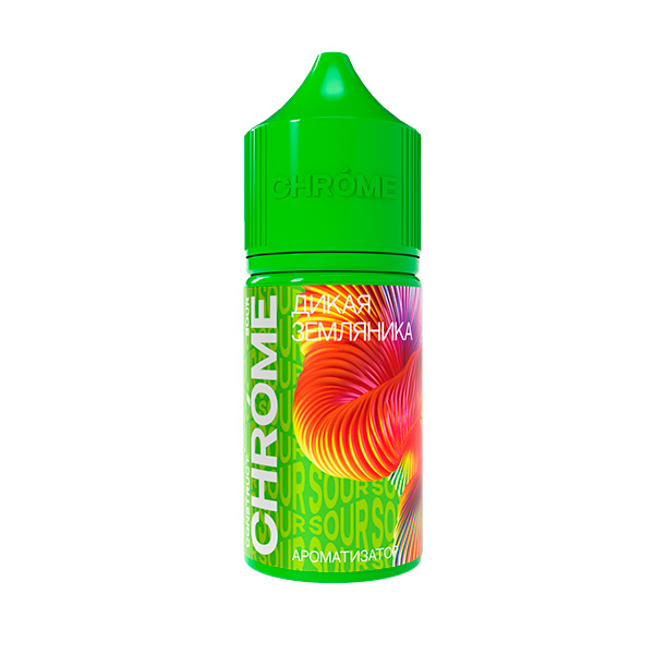 Ароматизатор Chrome Sour 15мл - Дикая Земляника Ароматизатор Chrome Sour 15мл - Дикая Земляника