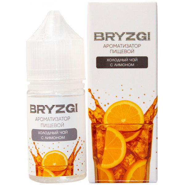 Ароматизатор Bryzgy 14мл - Холодный чай с лимоном Ароматизатор Bryzgy 14мл - Холодный чай с лимоном