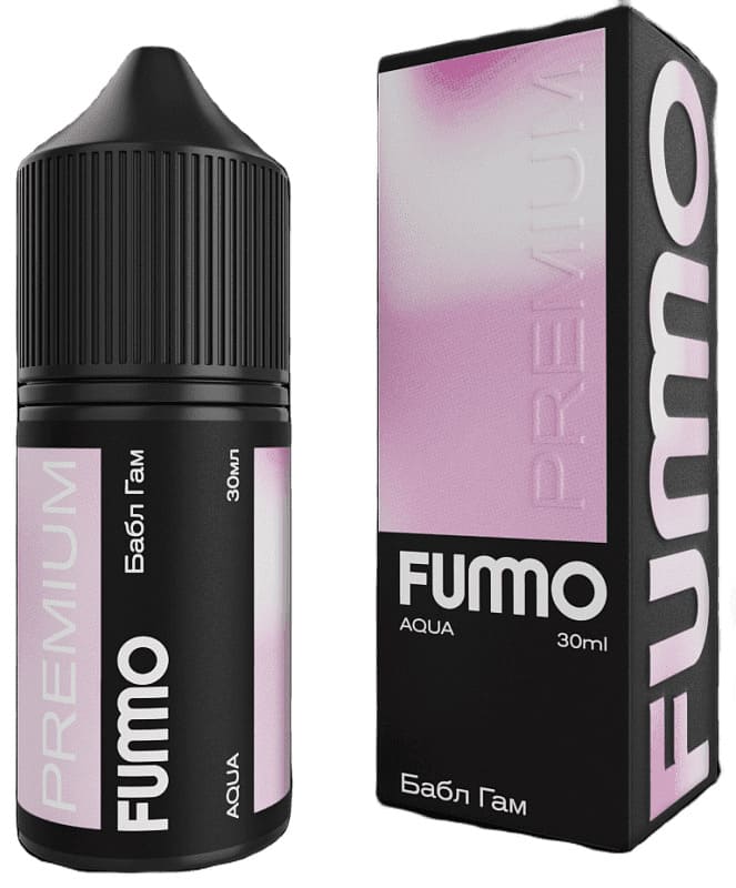 Жидкость FUMMO AQUA - Бабл Гам 30мл (20 Hard) Жидкость FUMMO AQUA - Бабл Гам 30мл (20 Hard)
