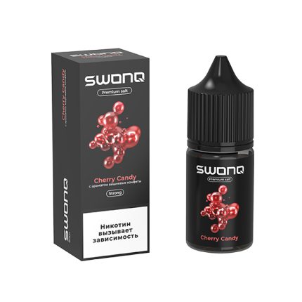 Жидкость SWONQ SOUR Salt - Cherry Candy (Вишневые Конфеты) 30мл (20 Strong)