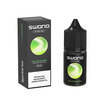 Жидкость SWONQ Salt - Kiwi Smoothie (Киви Смузи) 30мл (20 Strong)