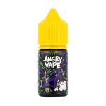 Жидкость Angry Vape Salt 30мл - Бегемот Брутто (Черный виноград) (0mg)