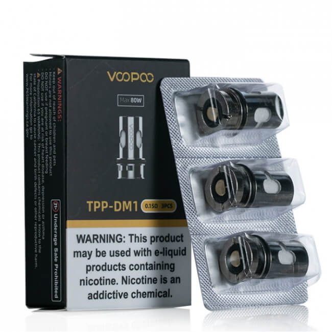 Испаритель Voopoo (TPP-DM1 coil 0.15 Ом) Испаритель Voopoo (TPP-DM1 coil 0.15 Ом)