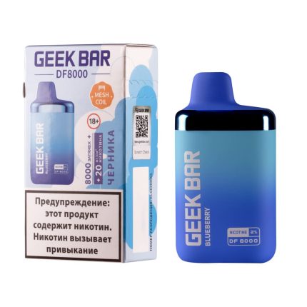 Одноразовая ЭС Geek Bar DF8000 - Черника (М)