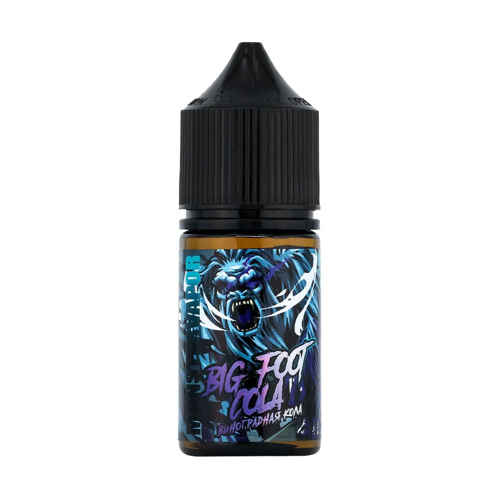 Жидкость MONSTERVAPOR Salt 30мл - Big Foot Cola (Виноградная кола) (20mg) Жидкость MONSTERVAPOR Salt 30мл - Big Foot Cola (Виноградная кола) (20mg)